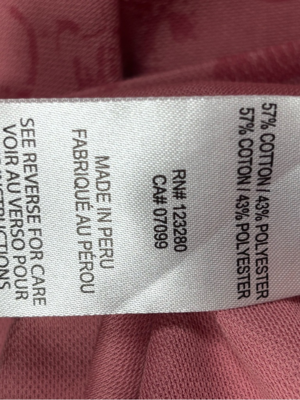 TravisMathew Pink Floral Golf Polo Shirt Medium - Picture 4 of 6